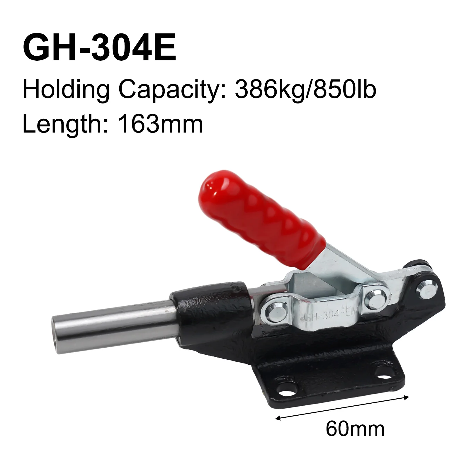 Quick Release Toggle Clamp 227kg-680kg Clamping Force Push-pull Clamps GH-305 GH-304 Woodworking Tool Vertical Type Clamp