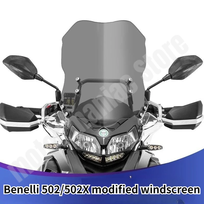 

Motorcycle Windscreen Double Bubble Windshield Screen Wind Deflectors for Benelli TRK502 TRK502X TRK 502 502X 552 552X TRK552X