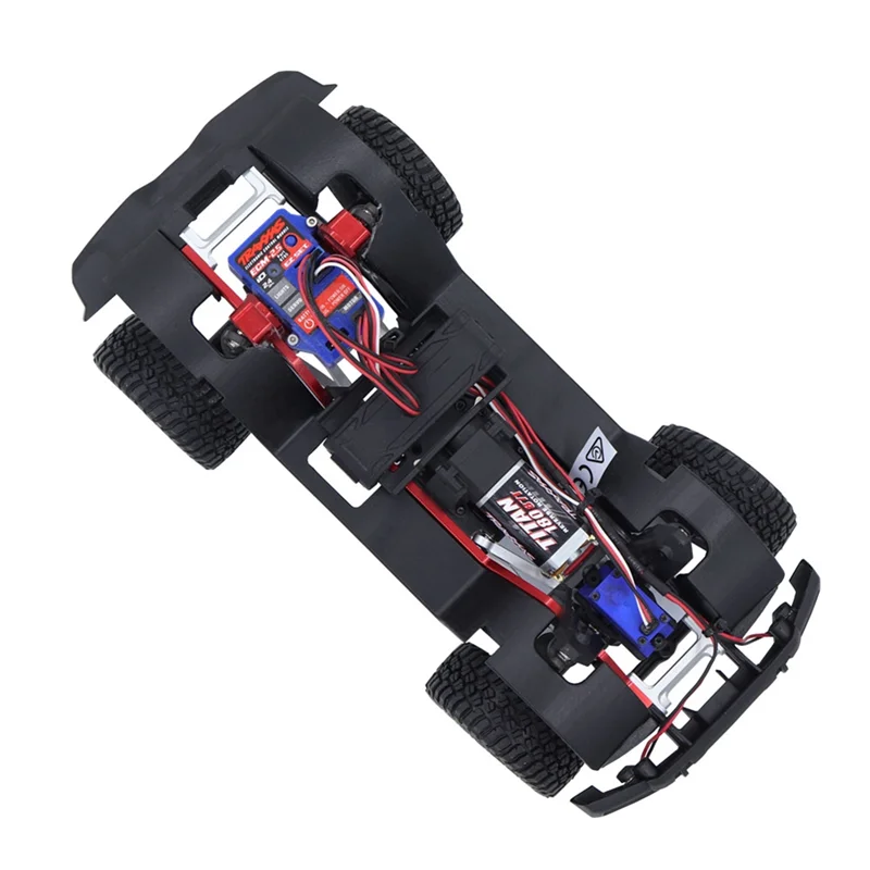 A63T-garde avant et arrière en plastique garde-boue pour TRX4M Bronco 1/18 RC pièces de mise à niveau de voiture sur chenilles