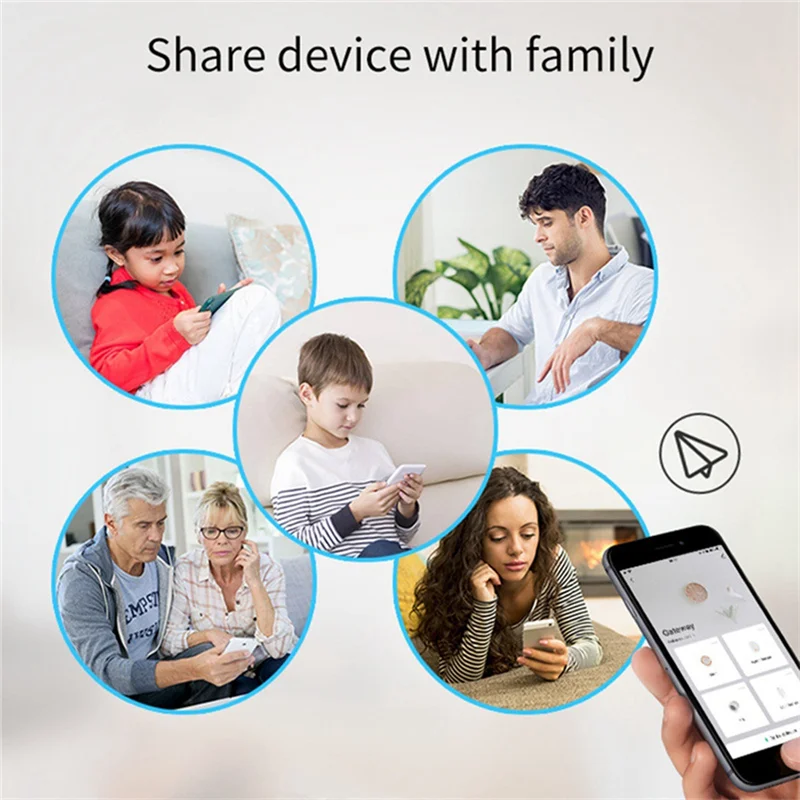

FEB-Smart HomeKit Gateway Hub Smart Wireless ZigBee Bridge Tuya SmartLife APP Remote Control Works for Apple HomeKit
