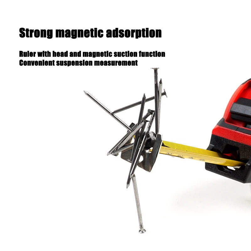 Milwaukee Advanced Magnetisches Maßband, Professionelles Messwerkzeug mit Metrischer Skala, Robustes Maßband für Bau und Heimwerker – Detail 5