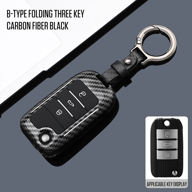 

ABS Shell Fob Holder For Roewe RX5 MG3 MG5 MG6 MG7 MG ZS GT GS 350 360 750 Keyless Car Flip Key Case Cover Bag Accessories