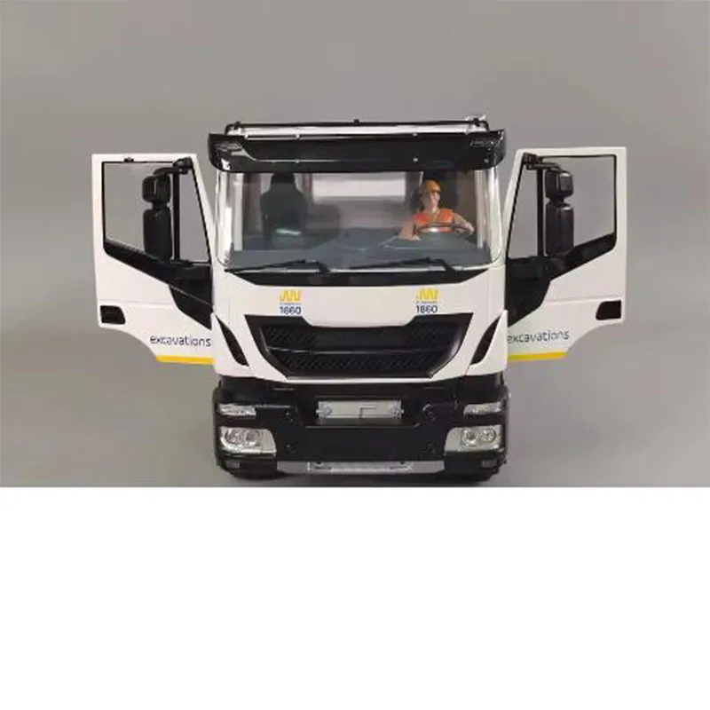 MODO 1/14 Truck 4x2 Tractor Simulation Model Towing Head Metal Chassis For Tamiya Iveco Scania Man Actros Volvo Parts