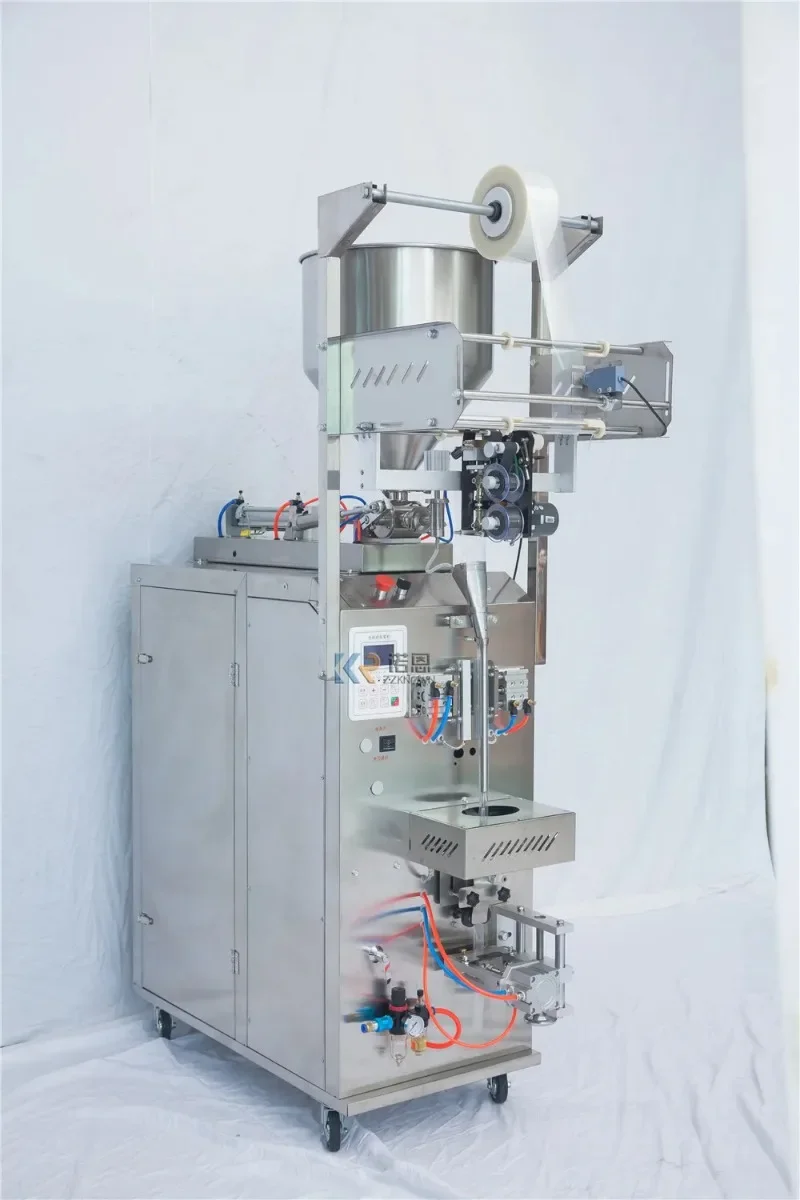 Automatic Vertical Ketchup Curry Paste Sachet Packaging Machine Shampoo Filling and Sealing Machine