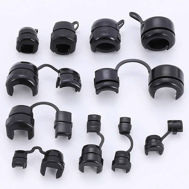Nylon Power Cord Wire Sleeve Chassis Wire Clip Fixed Plastic Card Wire 2p-4 6n-4 4n-4 7n-2 8p-2 3