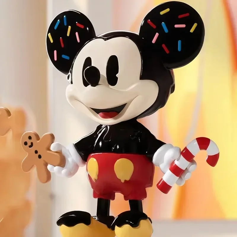 [Em estoque] disney 100th aniversário mickey curioso boundless série caixa cega fantoche boneca dos desenhos animados decoração modelo brinquedo presentes