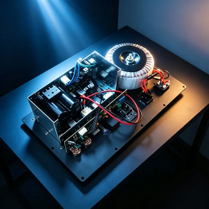 1500W High Power Subwoofer Amplifier Board, SW 18 Inch Active Subwoofer Equipped With 8 Large Tubes