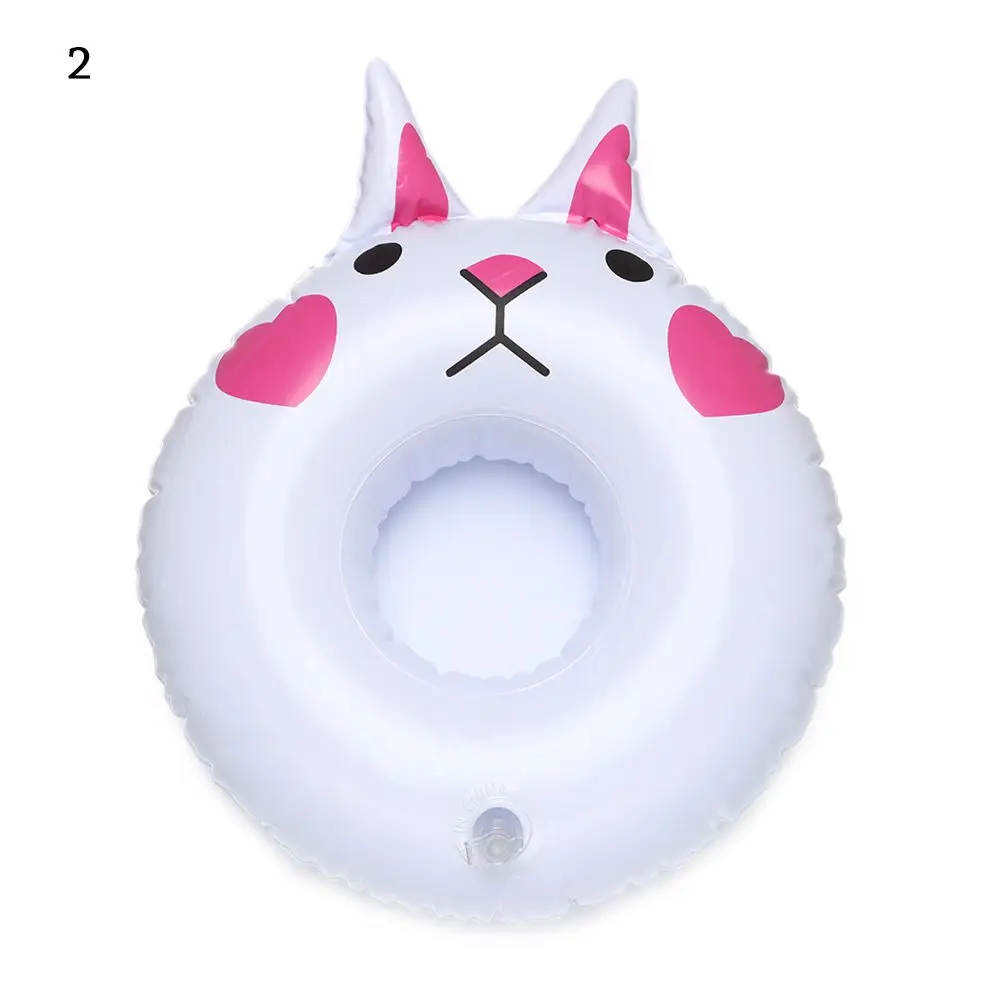 

1Pcs Kids Toys Pool Floaties Bar Coasters Swimming Pool Float Inflatable Drink Holders Inflatable Cup Coasters Drink Floats