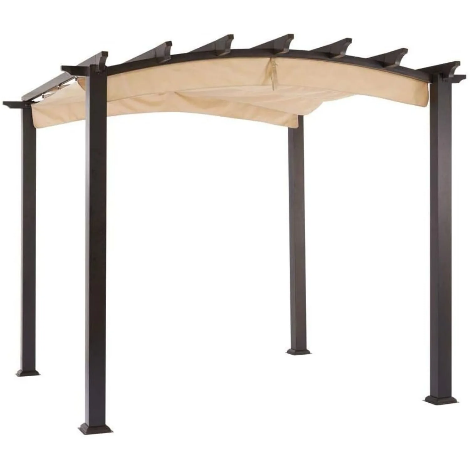 Replacement Canopy for The Hampton Bay Arched Pergola - Riplock 350 - Beige