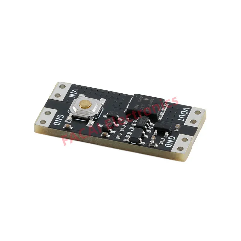 Single Bond Button Bistable Switch Module 3.5-5.4V 4.5-26V 300nA 1.3uA Load 10A Low Power Wide Voltage Micro One Key Switch  4.9