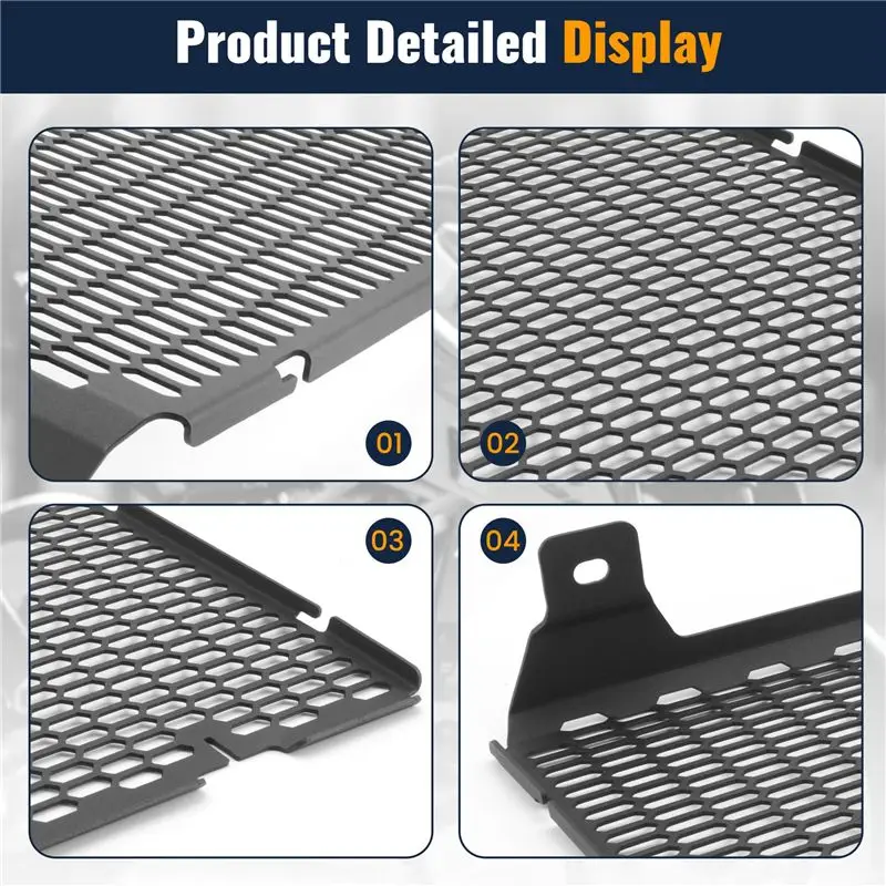 Motorcycle Accessories Radiator Grille Cover Protector Protective Grill For DUKE990 DUKE 990 2024 2025-A74F