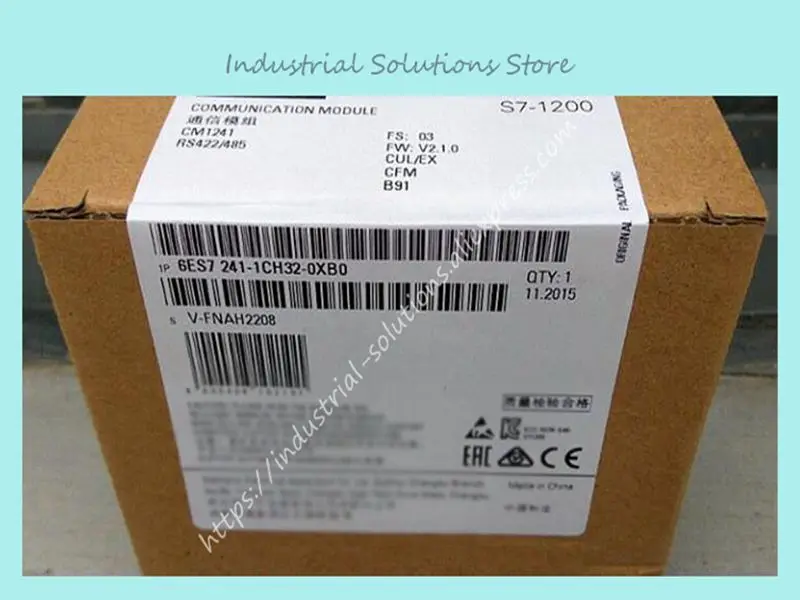 

6ES7241 S7-1200 PLC Module 6ES7241-1CH32-0XB0 CM1241 RS422/485 6ES7 241-1CH32-0XB0 New Original Communication Module