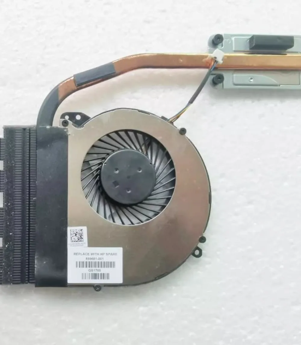 856681-001 для HP Pavilion 17-AY X Y TPN-W121, вентилятор охлаждения процессора, радиатор