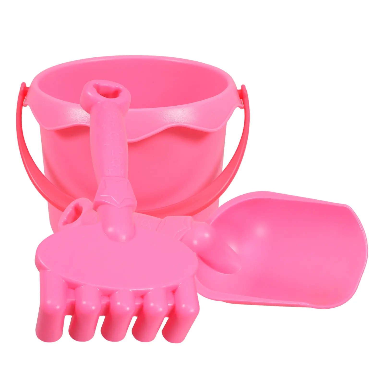 

Набор из 3 детских садовых инструментов: лопатка, грабли и ведерко для детских садоводческих занятий, легкий и портативный дизайн