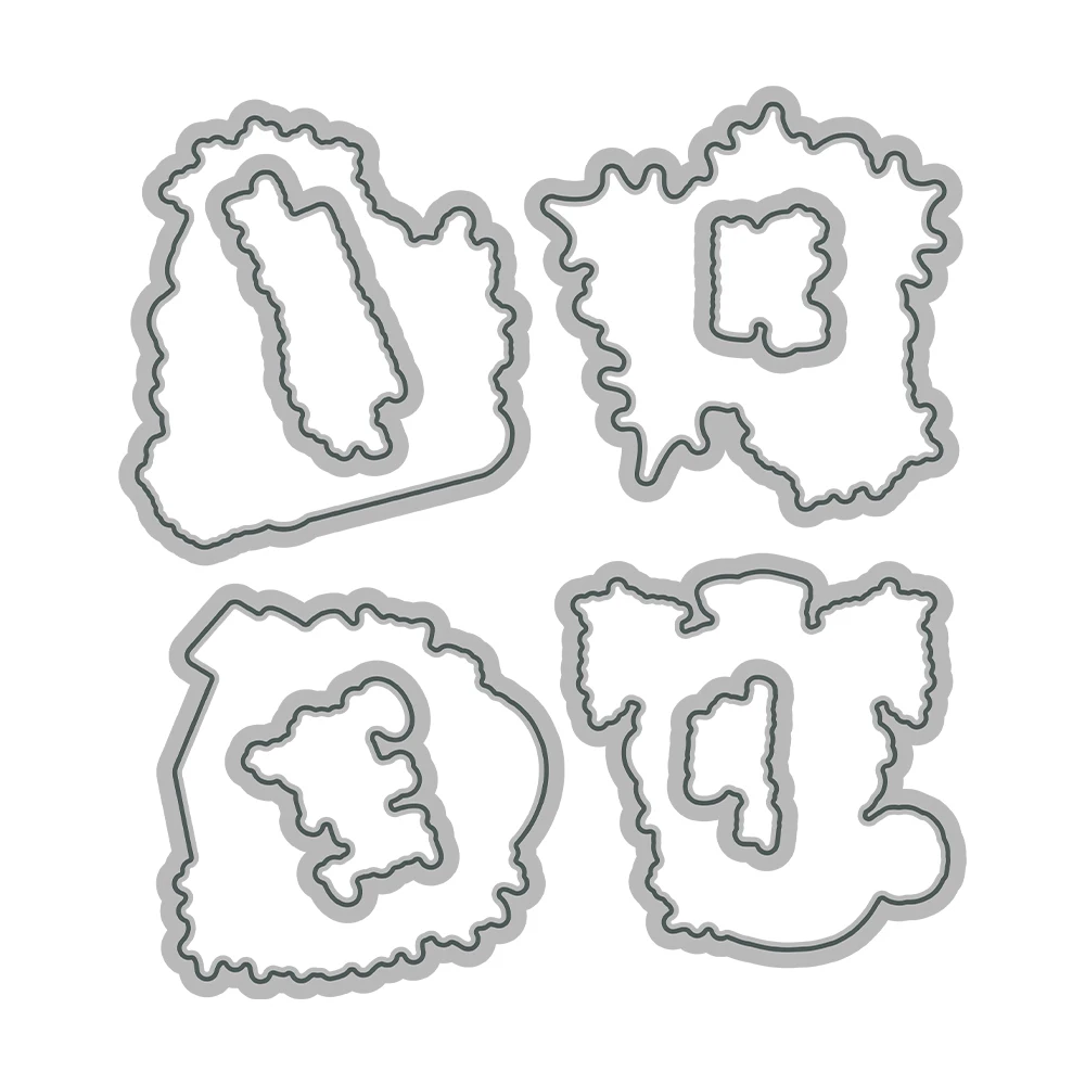 Mangocraft Christmas Series Girl Fairy Cutting Dies Clear Stamp DIY Scrapbooking Metal Dies Silicone Stamp For Cards Album Decor