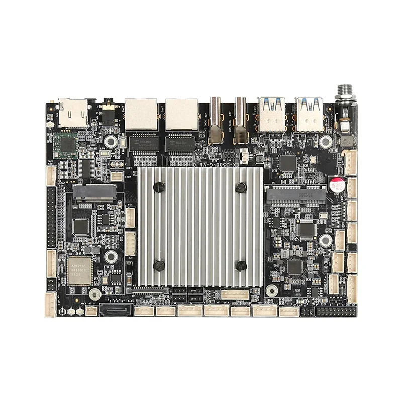 2025POS Digital Signage 4Cpu Fanless Octa-Core Rk3568 3588 Rk3399 Mini Itx Lvds Android Control Embedded Pc Development Motherbo