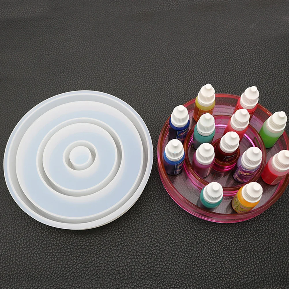 

2 шт. силиконовая эпоксидная форма DIY коробка для хранения помады форма гибкие устойчивые к разрыву формы для пигментов коробка для пигментов формы для изготовления