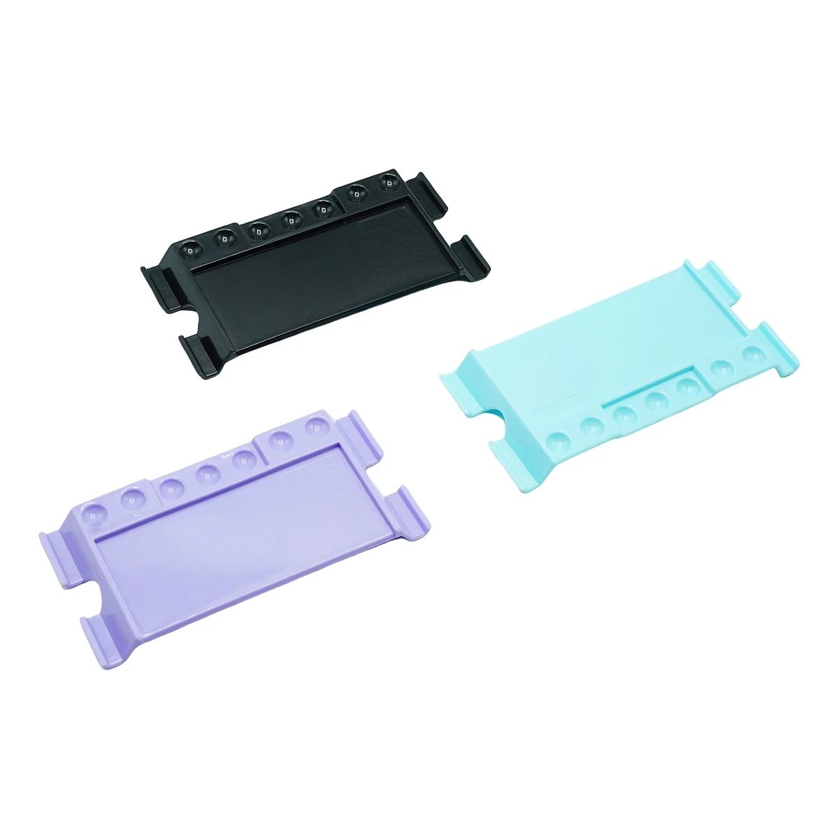 

1pc 7-Slot Imitation Ceramic Palette Dental Lab Equipment Porcelain Mixing Watering Moisturizing Plate