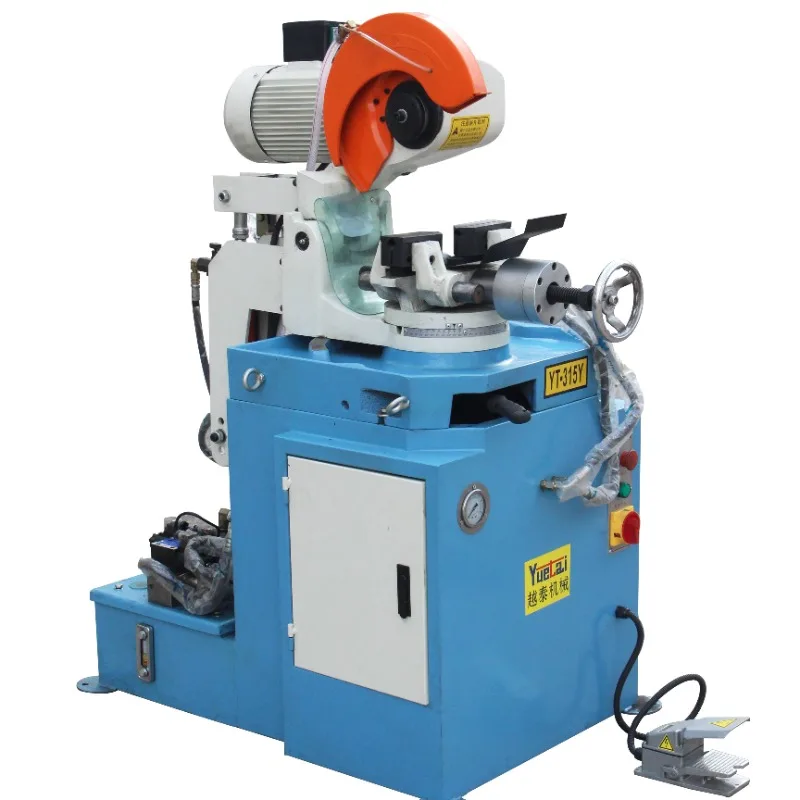 

YT 315 45 Degrees Hydraulic Tube Steel Pipe Cutting Machine Circular Sawing Cutter Machines