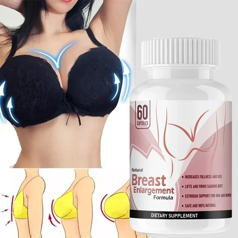 Women Bust Enlargement Transdermal Patches Natural Formula For Fuller & Perkier Looking Breasts 60 Patches