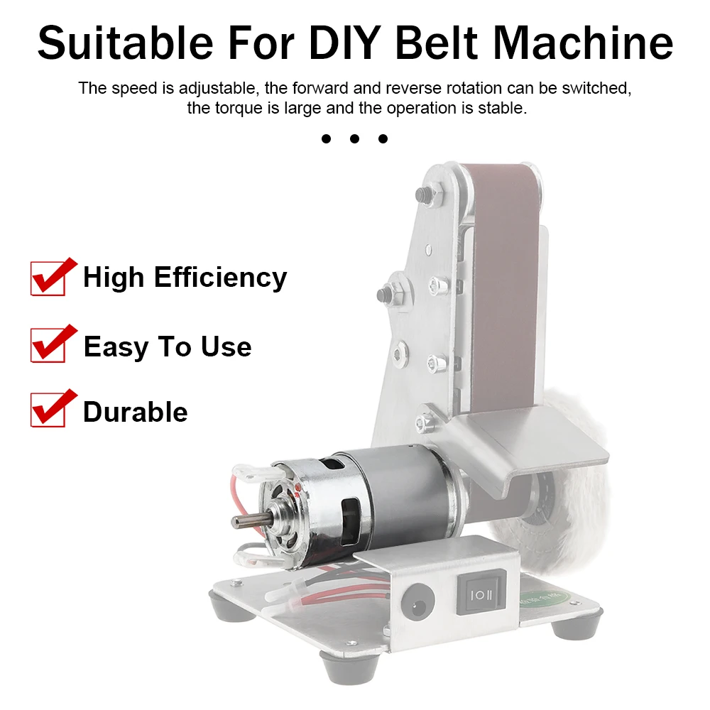 R140 DC Motor 1.5-3V 1.34W 14500rpm Solar Fan Motor Electric Toothbrush Motor with Brass Brush for DIY Toys Hobbies/Household
