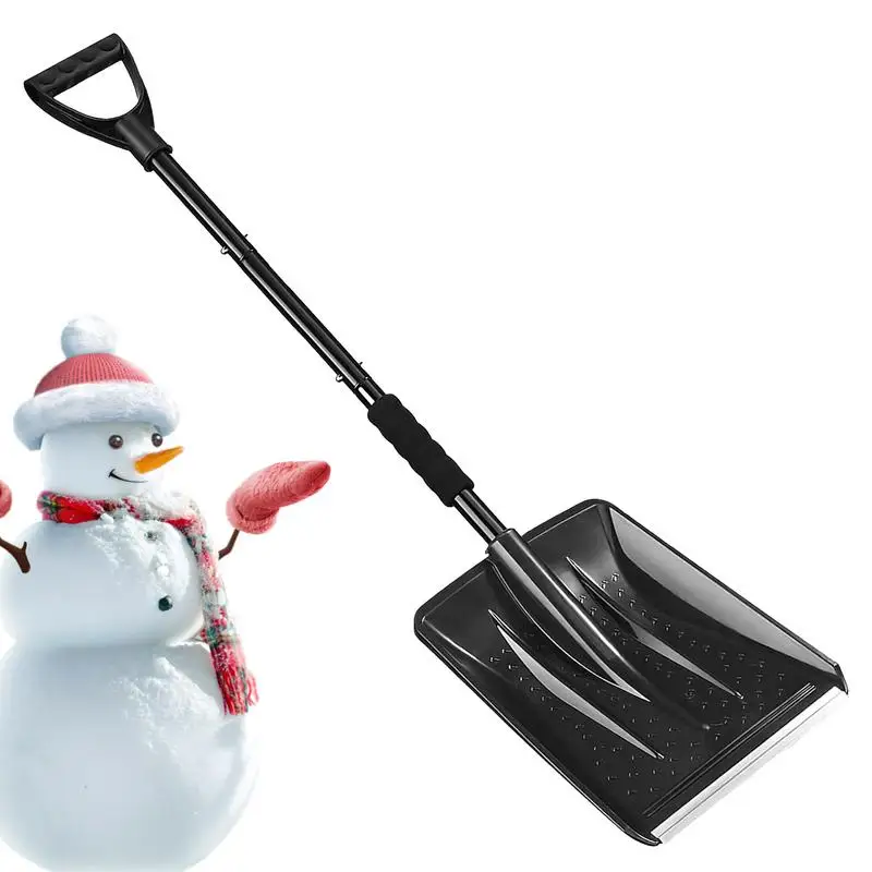 

Snow Shovel For Driveway Snow Scoop Shovel With Ergonomic D-shaped Handle Handheld Shovel For Kid Senior Adults For Balconies