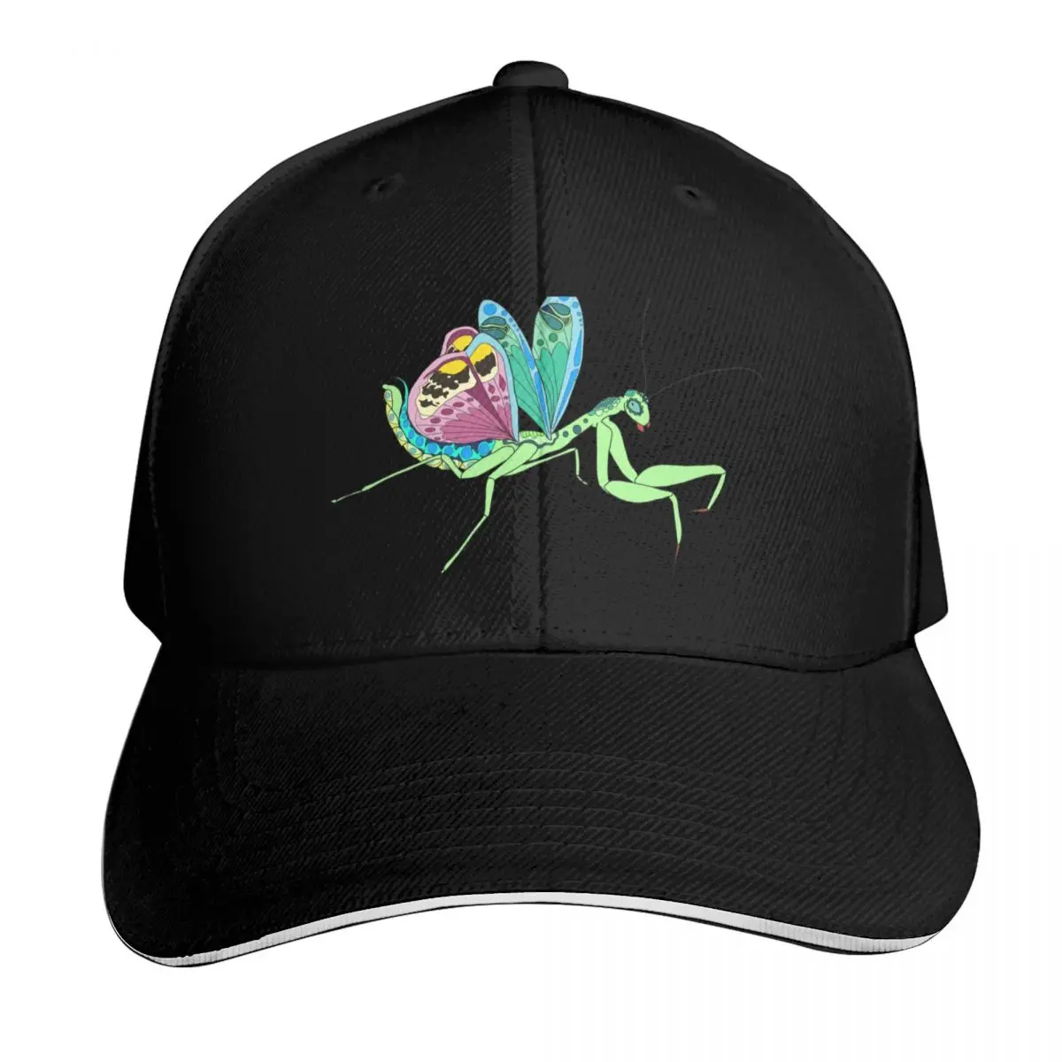 Praying mantis Baseball Cap Outdoor Golf Running Hiking Summer Beach Travel Streetwear Hip Hop Trendy