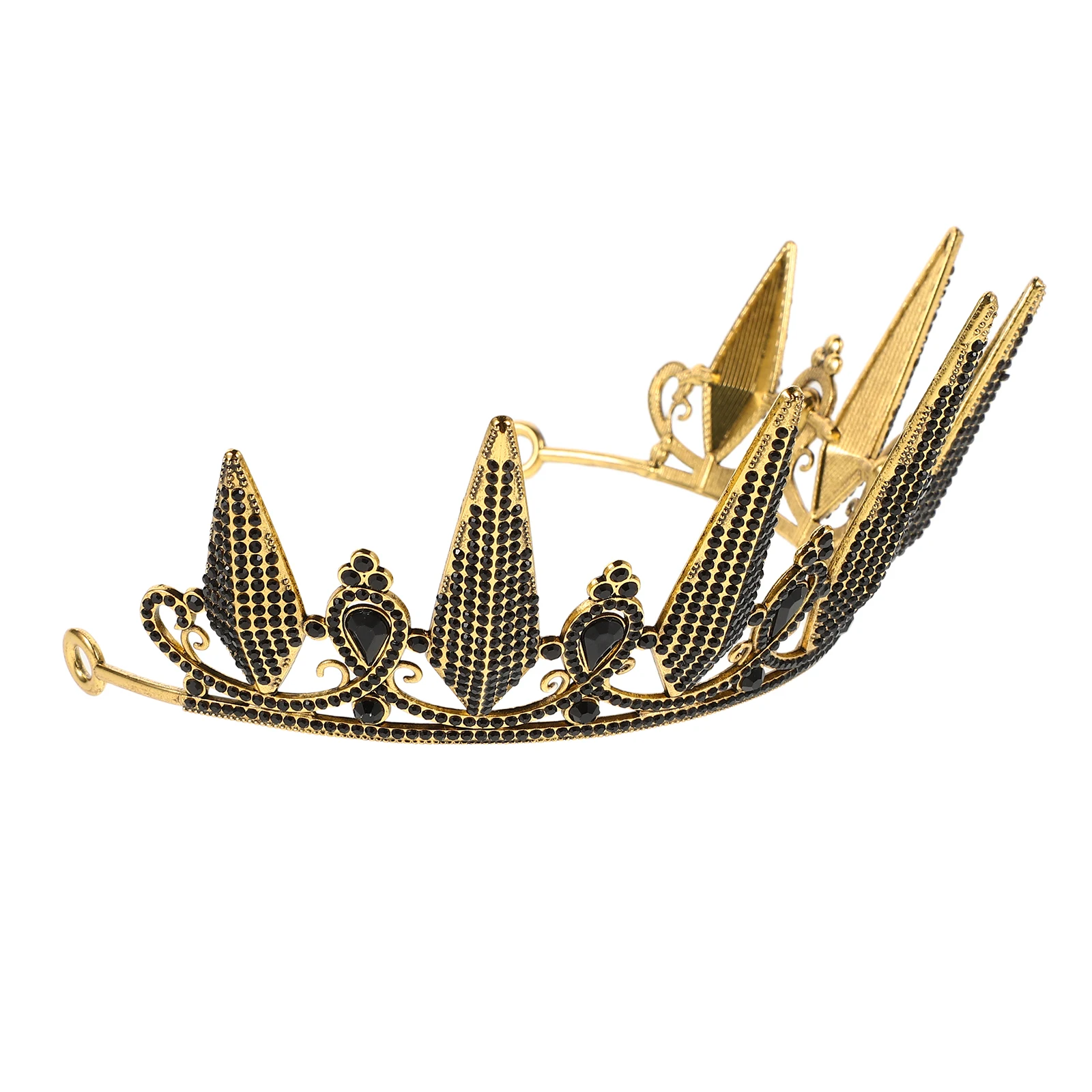 

Crown Bridal Tiara Rhinestone Headband For Wedding Prom Birthday Costume Party Decorative Tiara Hair Accessory