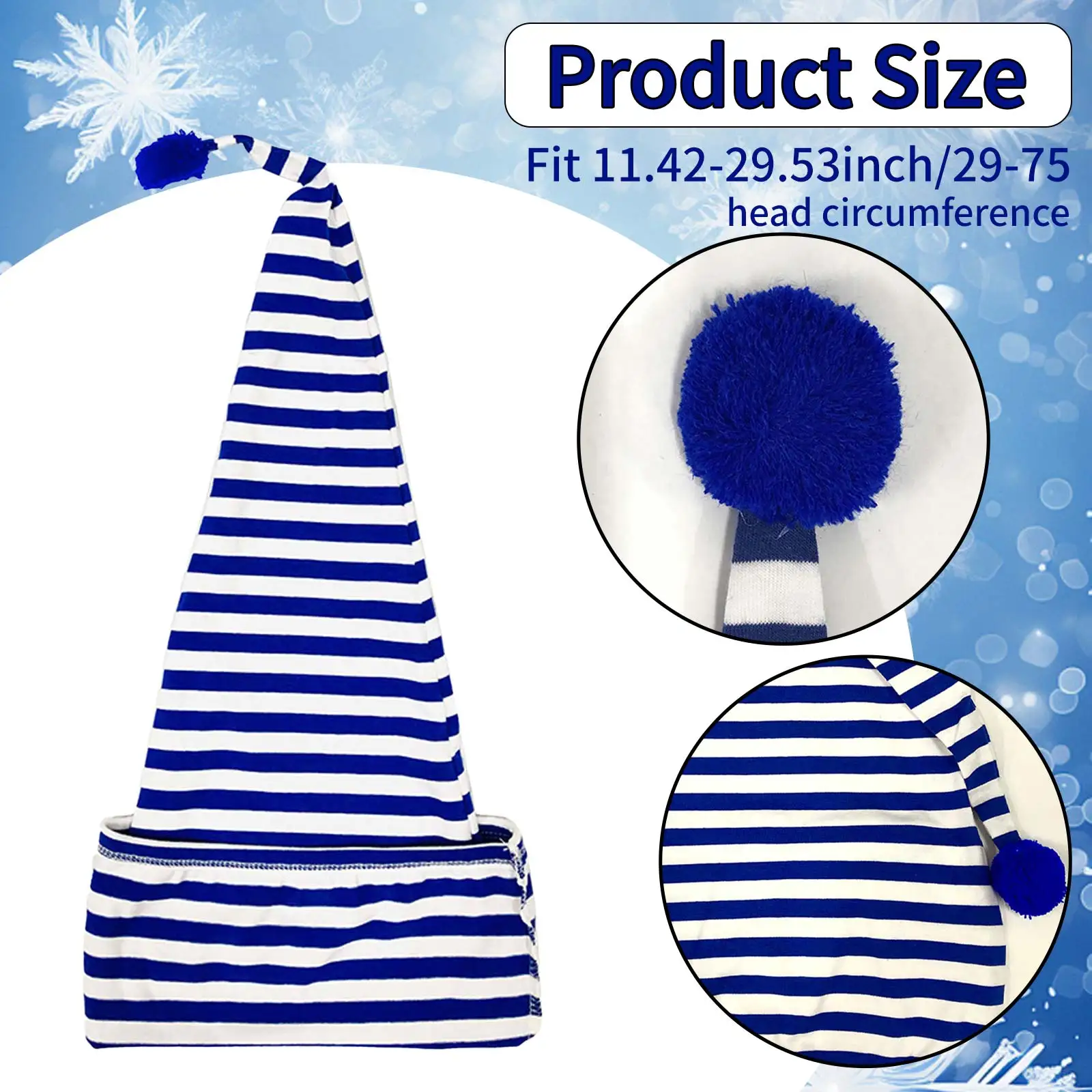 رجل 1 قطعة هالوين كرنفال شريط القطن غطاء النوم وأشار Pompom كاب و 1 قطعة ماتي الأسود الحديد شمعة حامل مع مقبض مجموعة