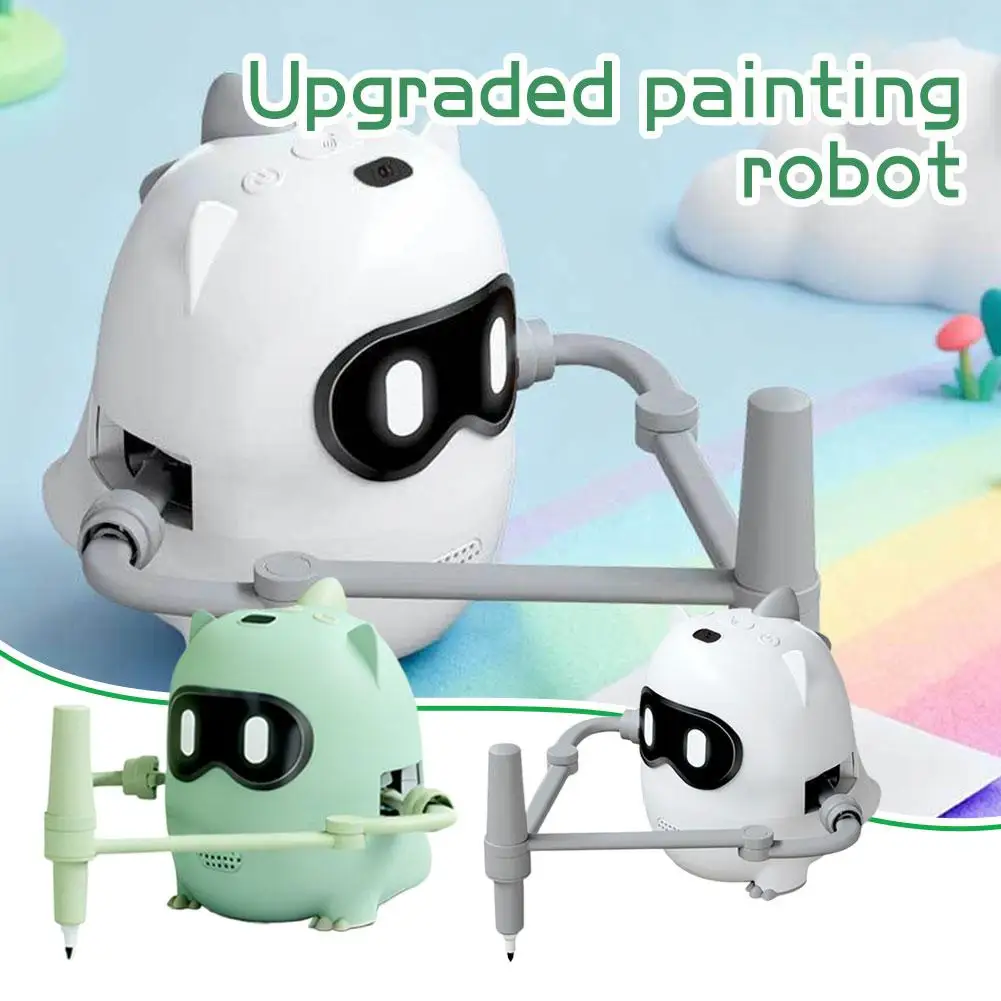 

Upgraded Drawing Robot Interactive Educational Drawing Robot For Kids Puzzle Intelligent Toy Early Education Toy Kids Robot