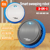 Xiaomi Portable Mini Home Floor Robotic Automatic Vacuum Cleaner USB Rechargeable Wet Dry Five-In-One Sweeping Machine For Home