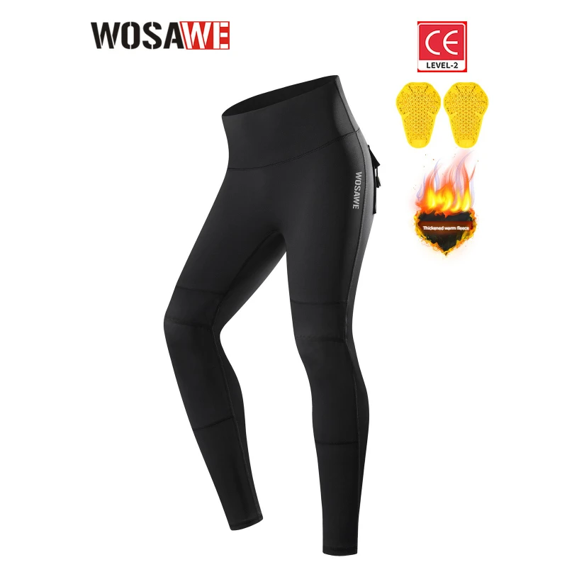 

WOSAWE New Motorcycle Pants Riding Women Equipemt Summer Breathable Trousers With CE Protection Armor Wearing Gears Accessories