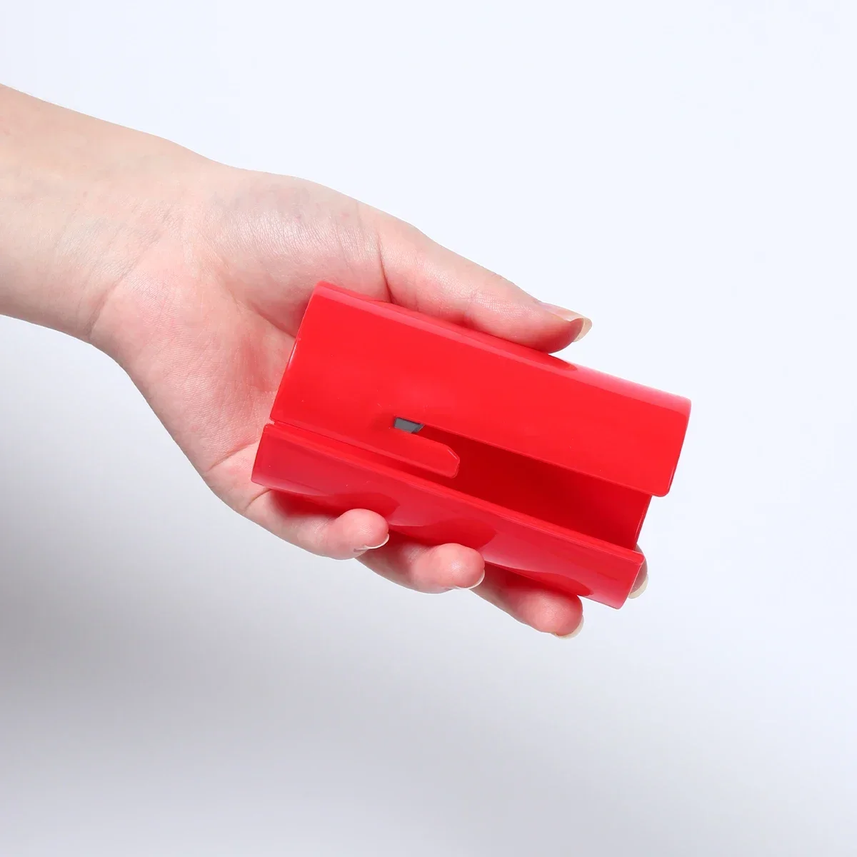 1 قطعة آلة قطع الورق الصغيرة المحمولة عيد الميلاد التعبئة والتغليف ورقة قطع سكين قطع ورق التغليف القاطع #5