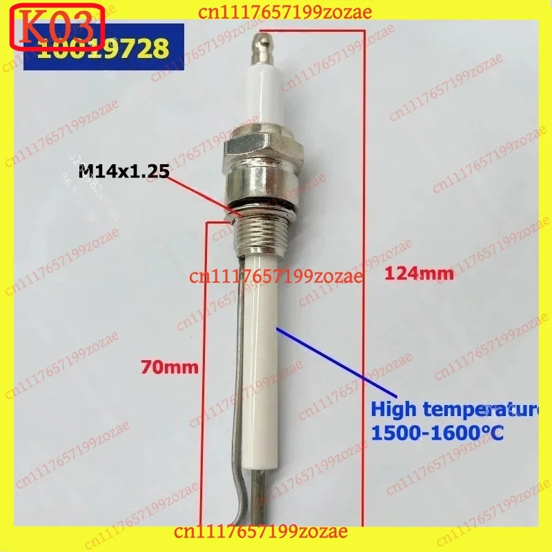 LK Industrial Kiln Ignition Electrode High Voltage Ion Probe Domestic Boiler Igniter Needle Replacement Part