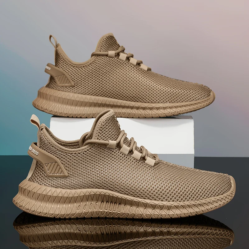 

Summer Casual Sports Shoes For Men Trainers Lightweight Breathable Running Sneakers Man Comfortable Non-slip Men's Walking Shoes
