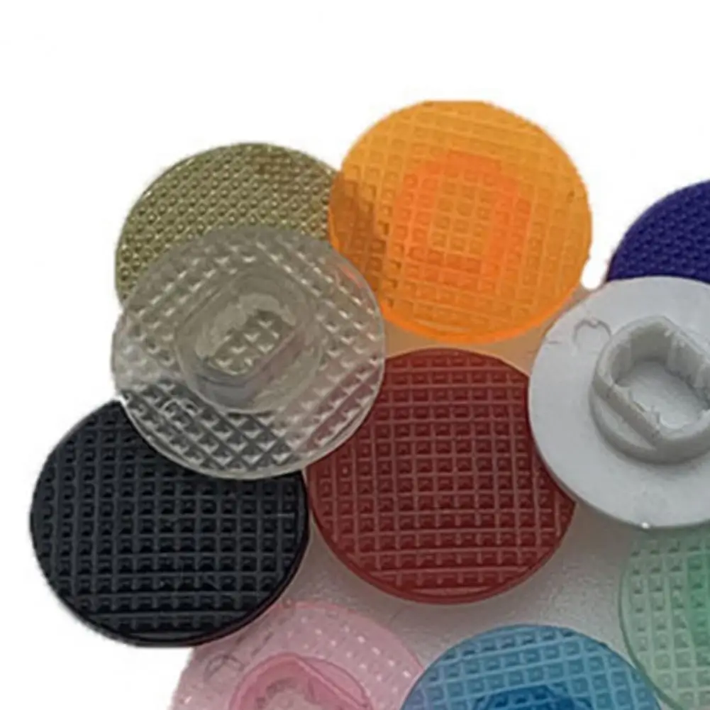 Rocker Cap Ergonomic Joystick Cover 10/50 Pcs 3d Analog Thumb Stick Caps Set Vibrant Color Joystick Covers Non-slip Rocker Grip