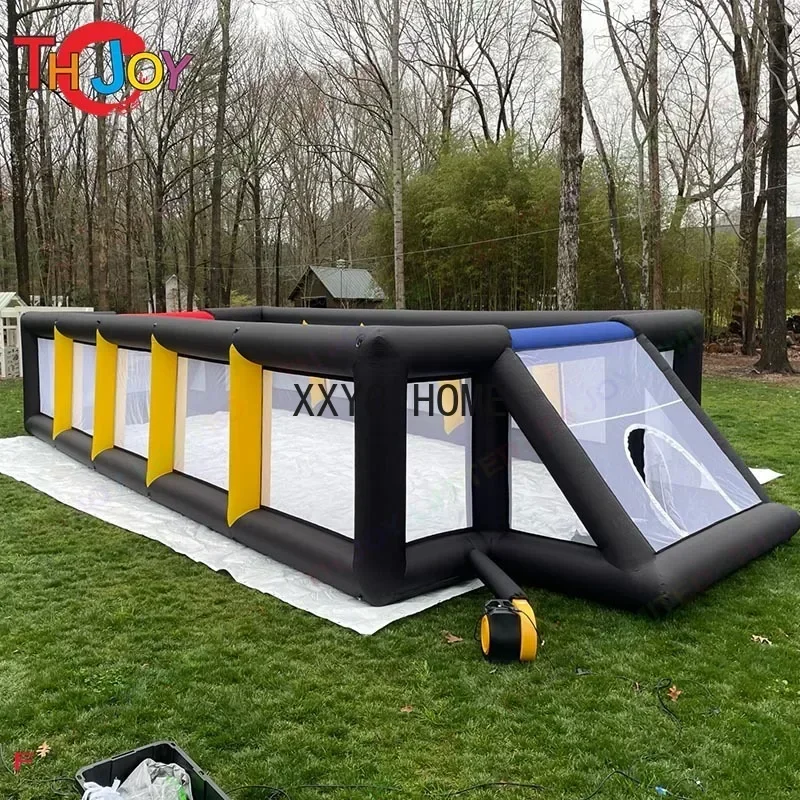 

Free Air Shipping 15x8m Inflatable Soccer Arena Football Field Pitch Inflatable Soccer Field for Sale