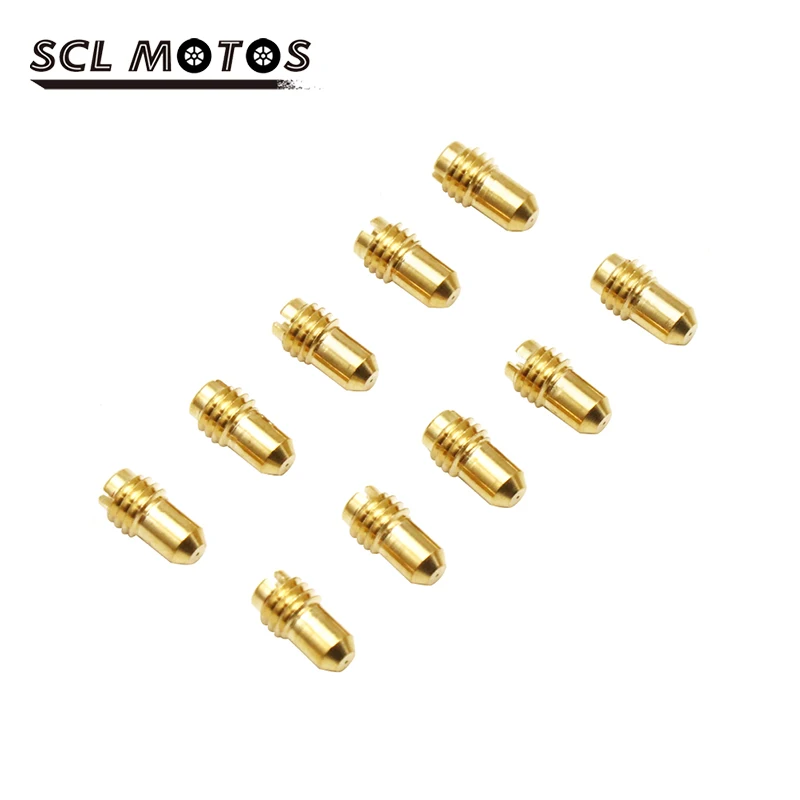 SCL MOTOS Motorcycle Carburetor Idle Jet Set For Dellorto MA MB PHBD PHBG UA UB Adjusting Mid Throttle Range Idle Jet Accessory