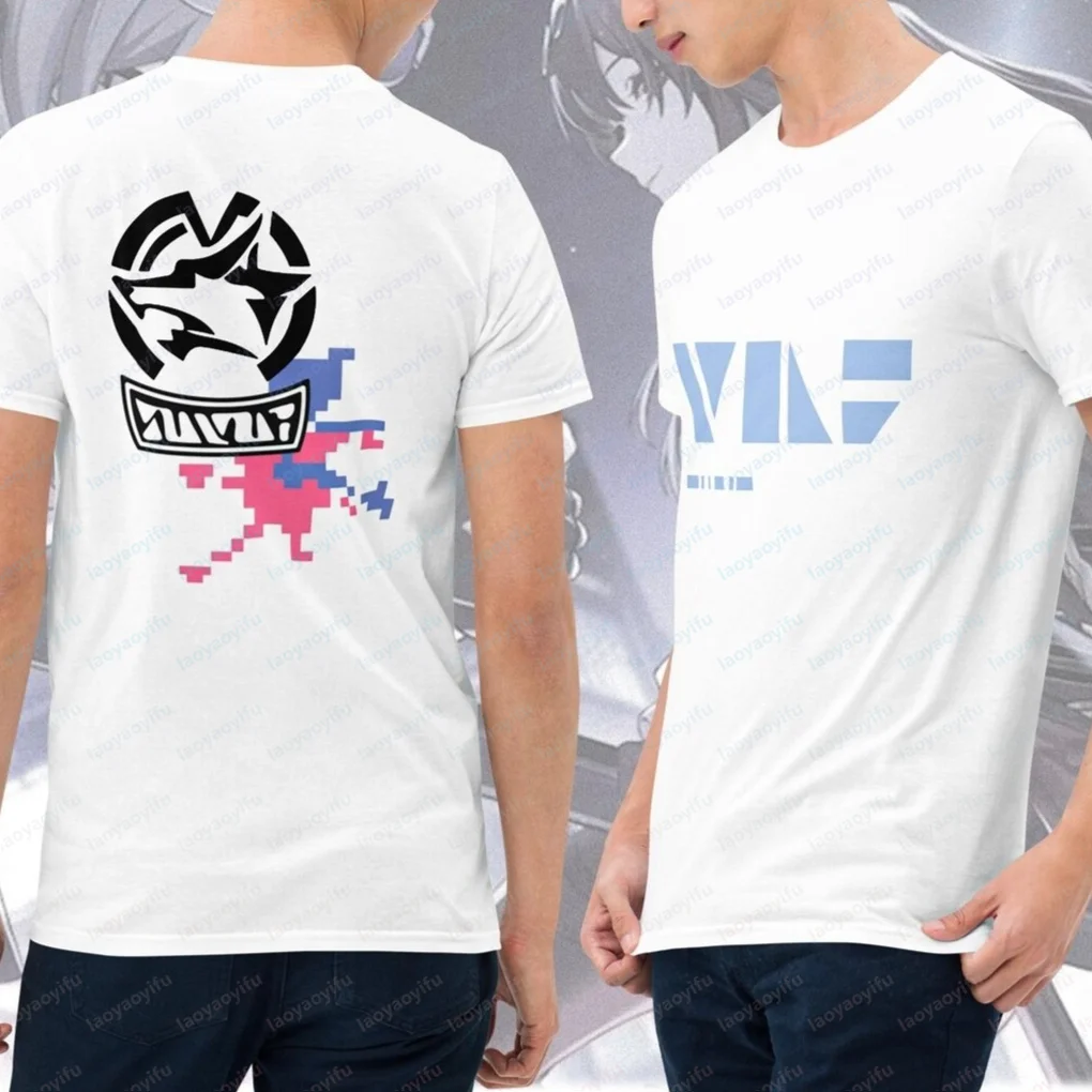 Honkai Star Rail Silver Wolf Graphic Printed Anime T-Shirt Casual Fashion Loose Harajuku Man Tshirt ACG Otaku Cotton Women Tees