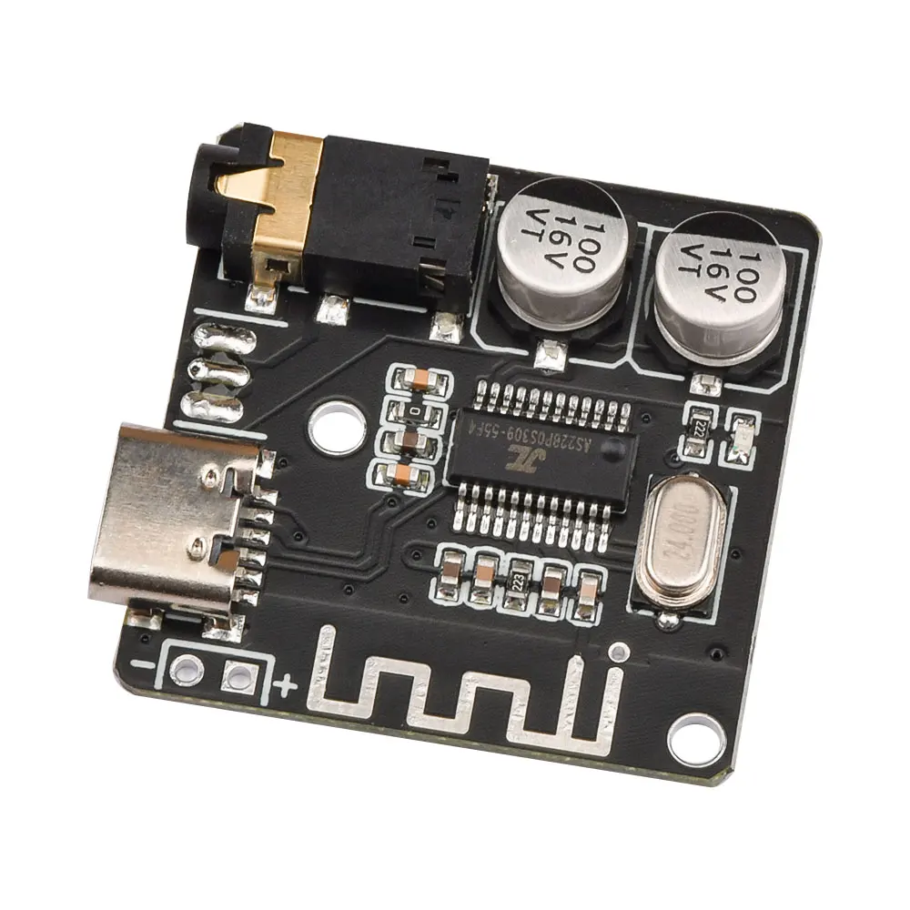 VHM-314 MP3 Placa Del Receptor de Audio Bluetooth Tablero de Decodificación 5,0 Sin Pérdidas de Audio Del Coche Decodificador Módulo Amplificador Módulo de Música Estéreo