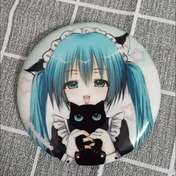 Badge  Project Diva Anime Peripherals Personality Delicate Maid Style Collection Exhibition Brooch