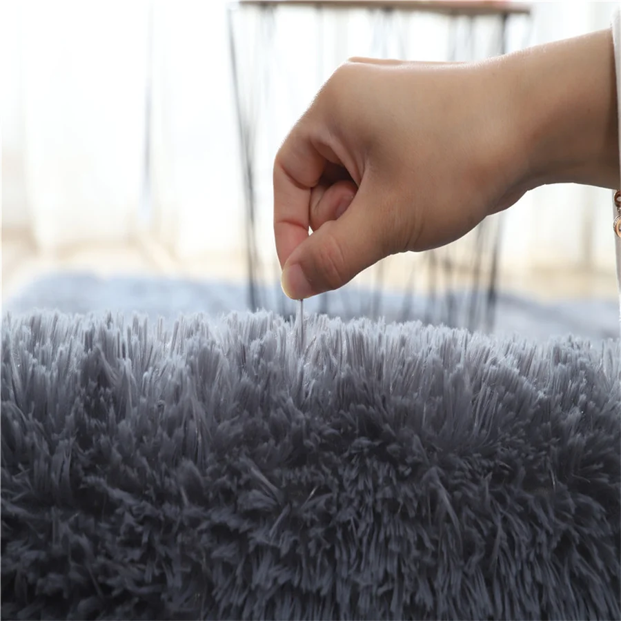 New Thick Carpet for Living Room Plush Rug Children Bed Room Fluffy Floor Carpets Window Bedside Home Decor Rugs Soft Velvet Mat