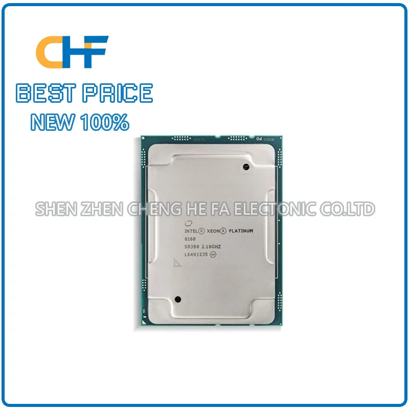 8160 24 Core 48 Thread 2.1GHz 150W LGA3647 for C621motherboard interface CPU processor