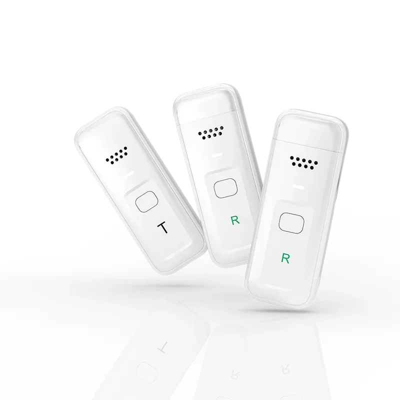 جهاز إرسال واستقبال HDMI 1 إلى 2 لاسلكي: بث فيديو/صوتي طويل المدى بطول 30 مترًا من الكمبيوتر المحمول/الكمبيوتر/صندوق التلفزيون للمراقبة، إشارة قوية 2.4G/5G