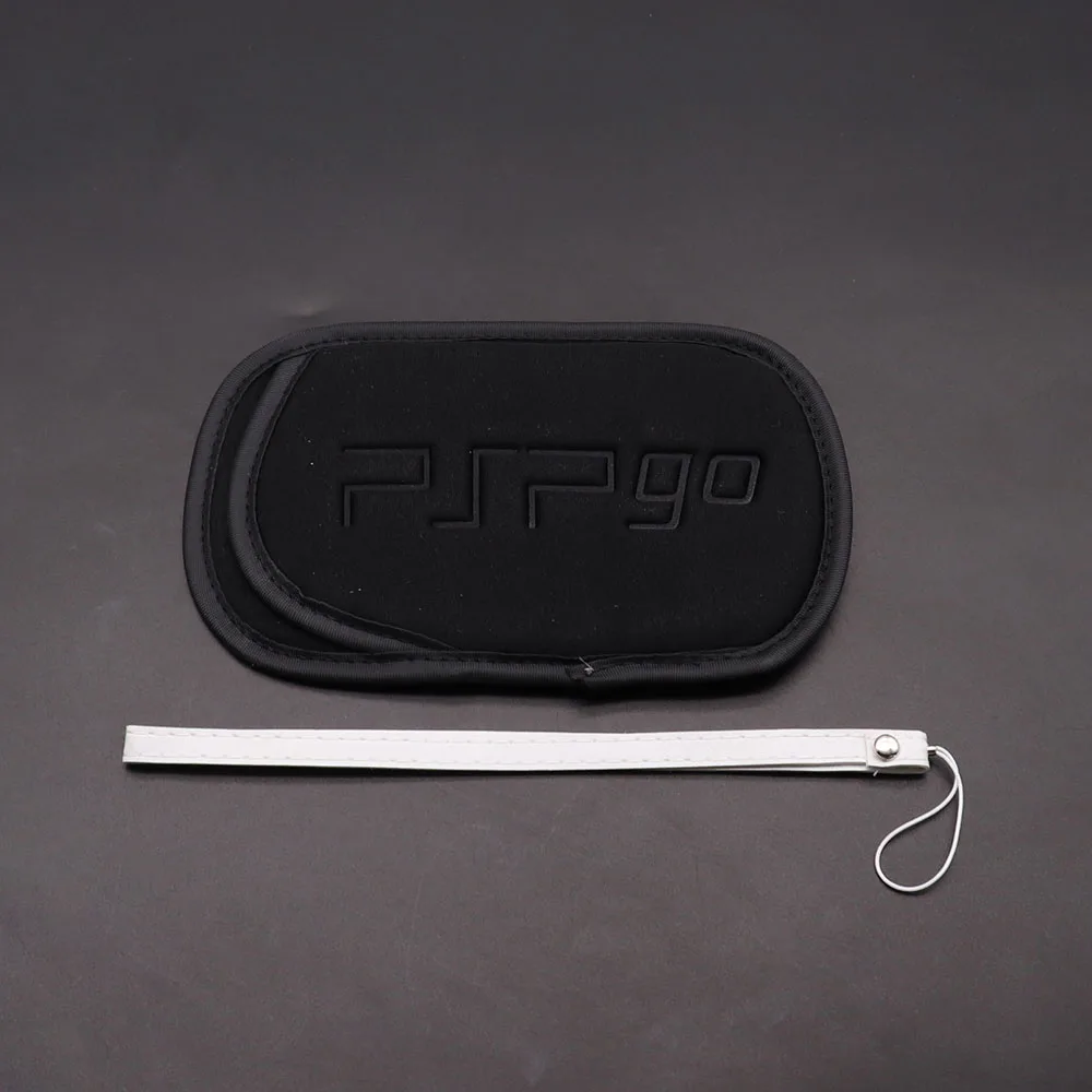 Clear Crystal Protective Case With Pouch Case Carrying Storage Bag & Screen Protective Film  For PSP GO