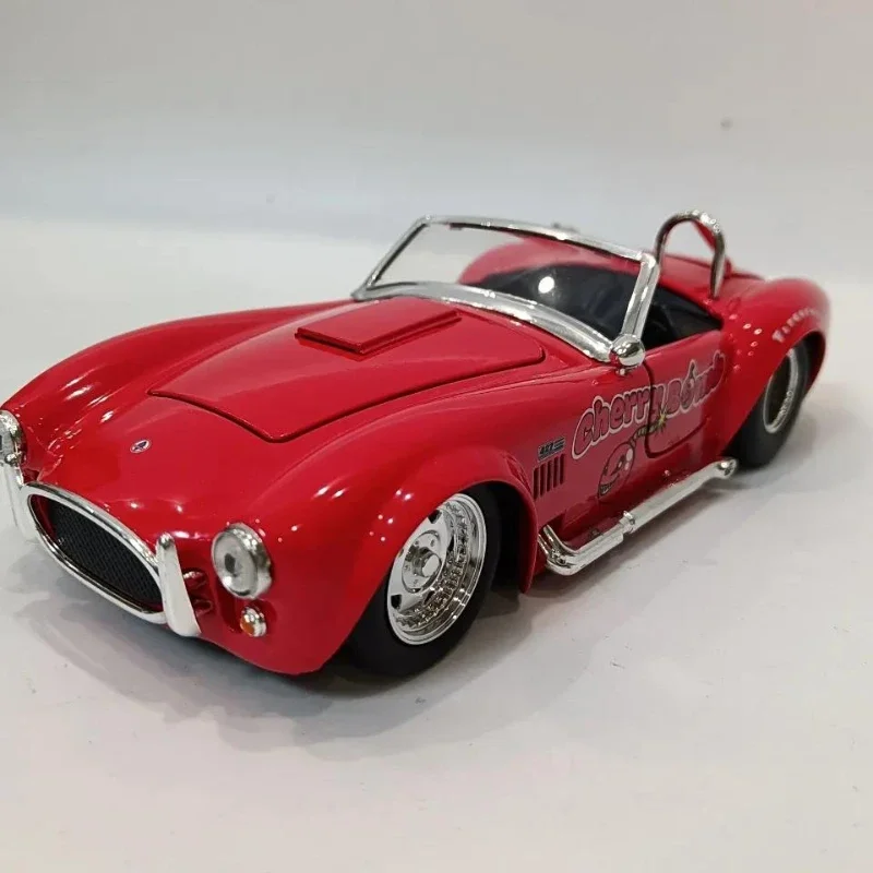 Jada-Diecast Metal Model Car para Crianças, 1:24, Shelby 427, COBRA S/C, Liga de Brinquedo, Artesanato, Decoração, Coleção