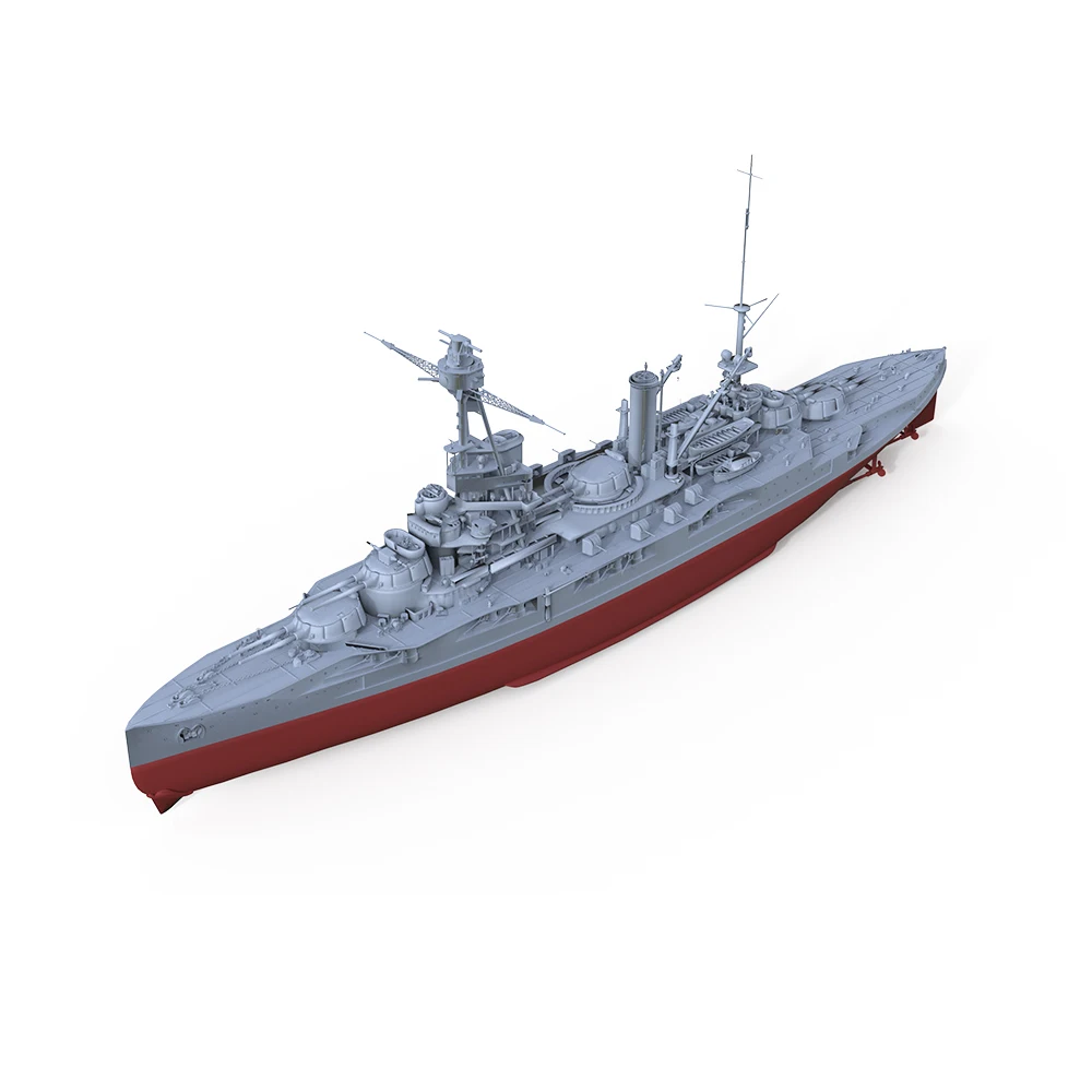 SSMODEL SSC526S 1/700 Military Model Kit France Navy Bretagne Battleship Full Hull WWII WAR GAMES