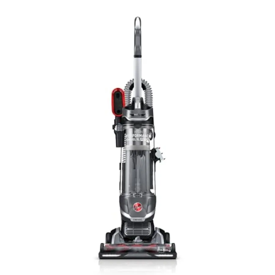 High Performance Swivel XL Vacuum Cleaner Bagless Upright Vacuum HEPA Media Filtration MaxLife System WindTunnel Technology Cor