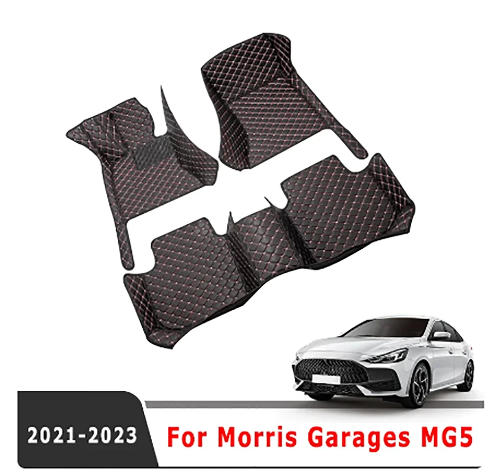 Custom For Morris Garages MG5 MG 5 2023 2022 2021Foot Pads Car Accessories Interior Rugs Custom Covers Car Floor Mats Carpets