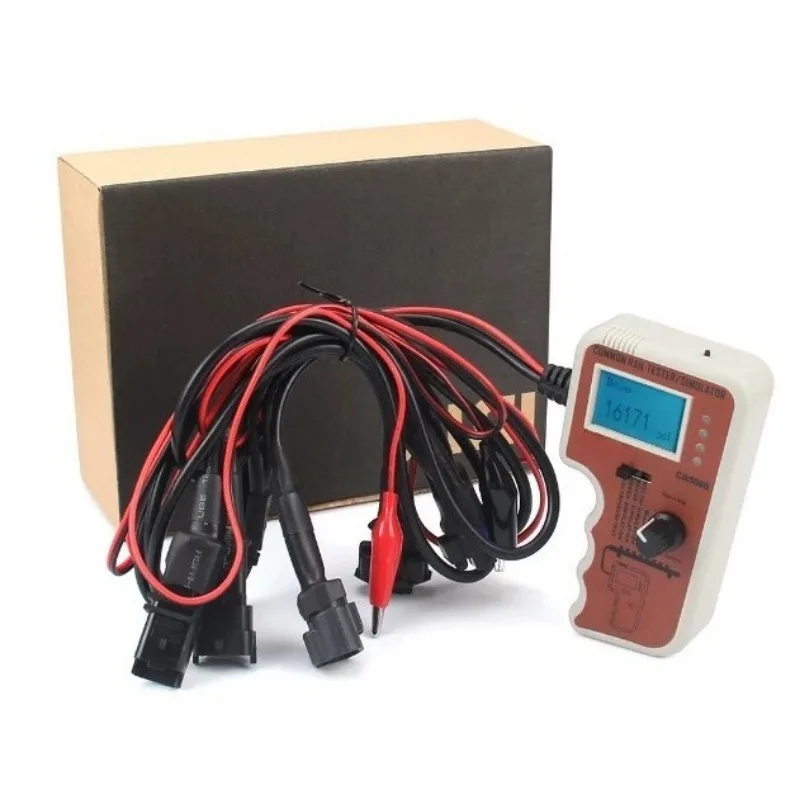 Digital Common Rail Pressure Tester High Pressure Engine Simulator Auto Diagnostic Repair Tool view 2